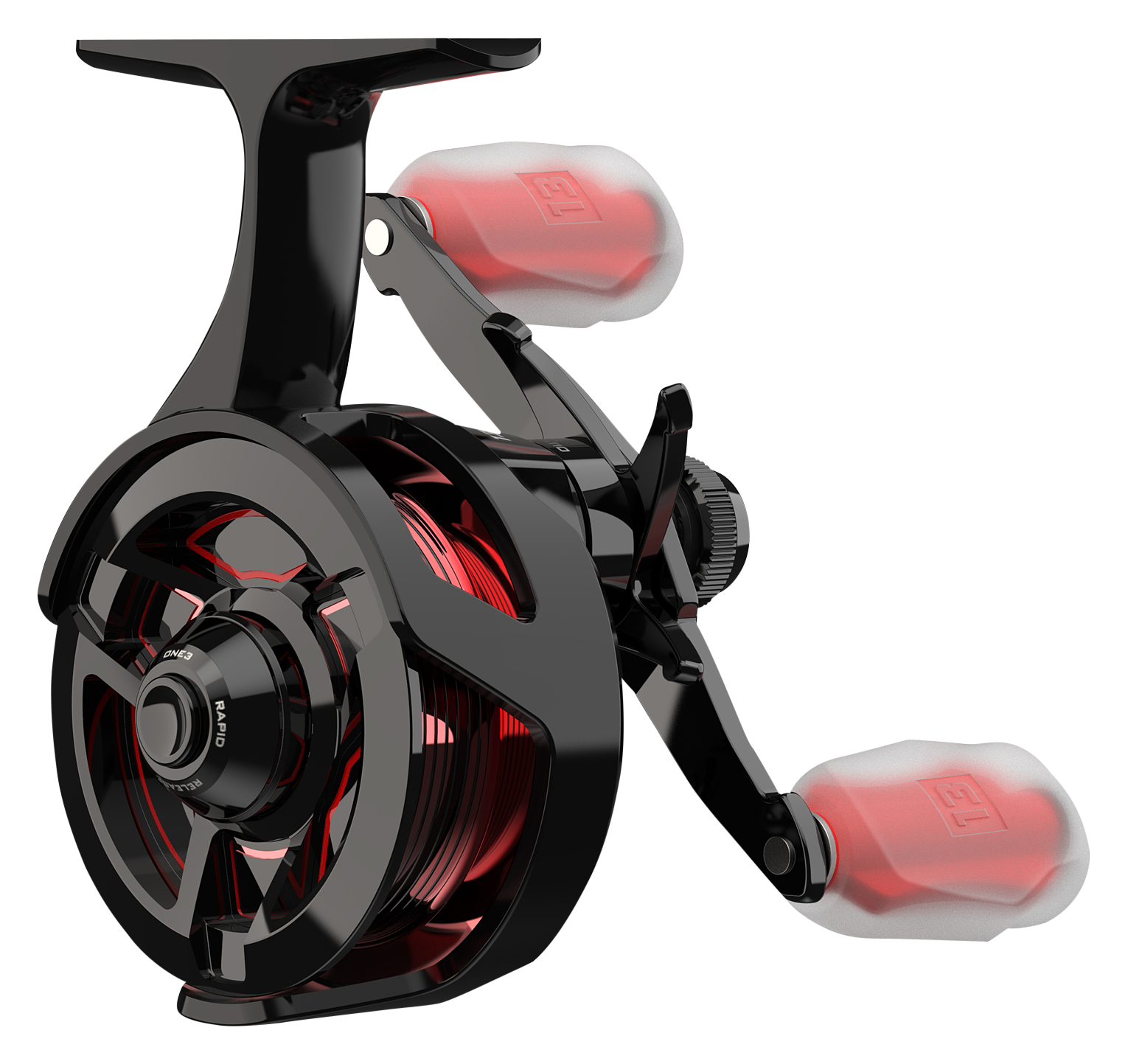 13 Fishing Descent Aluminum Inline Ice Reel Cabela's